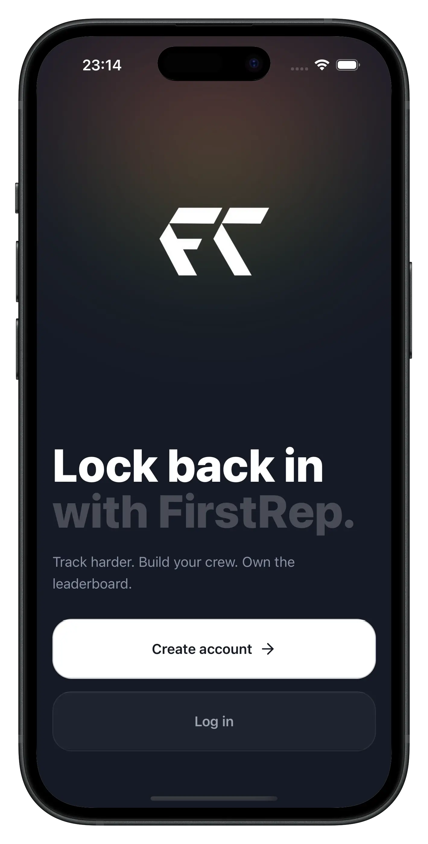FirstRep member app login preview